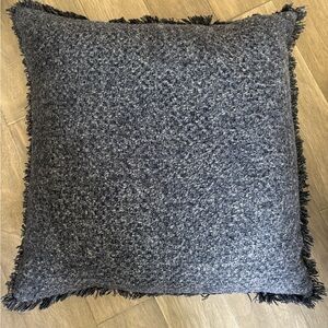 Loloi x Magnolia Navy Basketweave Throw Pillow